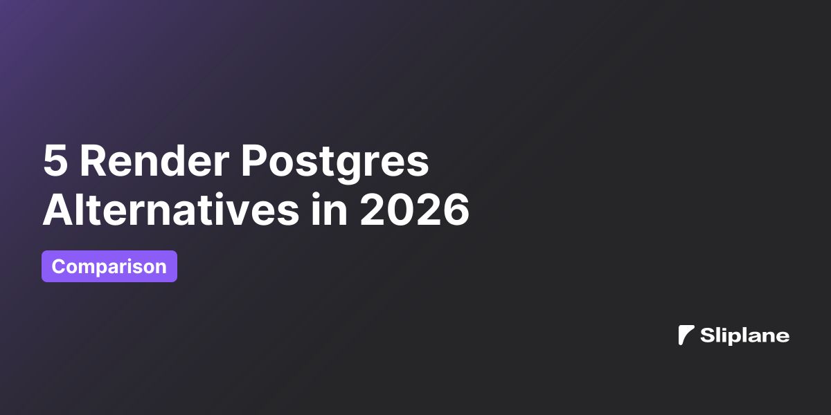 5 Render Postgres Alternatives in 2026